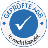 geprüfte AGB durch www.it-recht-kanzlei.de